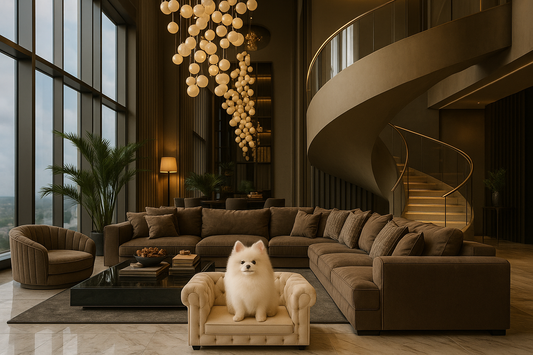 luxury dog beds handcrafted dog sofa interior design