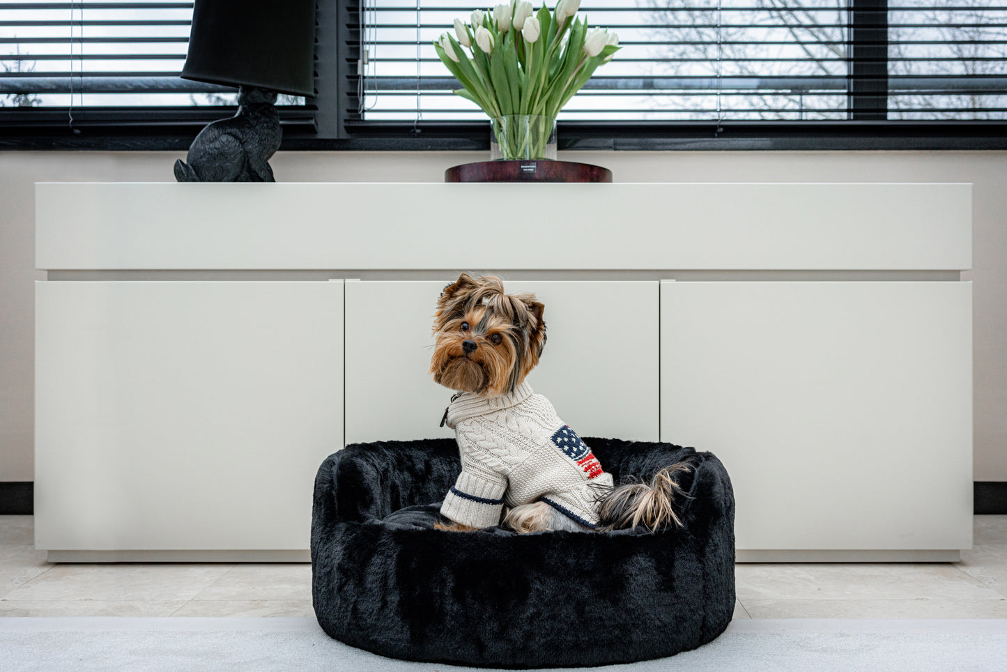 Yin Yang Super Soft Pet Bed